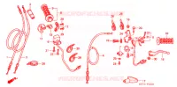 LEVIER DE GUIDON   CABLE   COMMODO pour Honda CRF 230 F de 2011