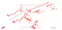 PEDALE pour Honda CRF 230 F de 2011