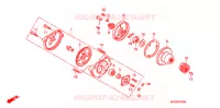 POMPE A HUILE pour Honda CRF 230 F de 2011