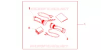 GRIP HEATER(12A T pour Honda CB 1000 R de 2012