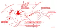 AUTOCOLLANTS pour Honda CB 600 F HORNET de 2012