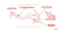 AUTOCOLLANTS pour Honda CBF 1000 ABS de 2012