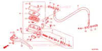 MAITRE CYLINDRE pour Honda CBF 1000 de 2012