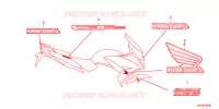 AUTOCOLLANTS pour Honda CBF 1000 de 2012