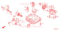 CARTER   POMPE   FILTRE A HUILE pour Honda CBF 1000 de 2012