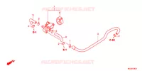 VALVE DE COMMANDE D'INJECTION D'AIR pour Honda CBF 1000 F ABS TS de 2012