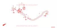 VALVE DE COMMANDE D'INJECTION D'AIR pour Honda CBF 1000 F ABS TS de 2012