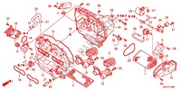 FILTRE A AIR pour Honda CBR 600 F ABS WHITE de 2012
