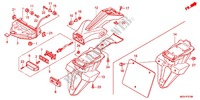 FEU ARRIERE pour Honda CBR 600 F ABS de 2012