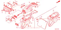 FEU ARRIERE pour Honda CBR 600 F ABS de 2012