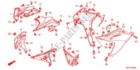 CARENAGES INFERIEUR pour Honda CBR 600 F de 2012