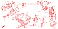 CARTER   POMPE   FILTRE A HUILE pour Honda CBR 600 F de 2012