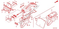 FEU ARRIERE pour Honda CBR 600 F de 2012