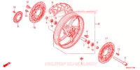 ROUE AVANT pour Honda CBR 600 F de 2012
