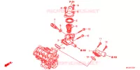 THERMOSTAT pour Honda CBR 600 RR ROUGE de 2012