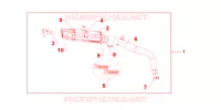 SILENCIEUX TITANE pour Honda CBR 600 RR RED de 2012