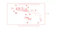 SILENCIEUX TITANE pour Honda CBR 600 RR PRETO de 2013