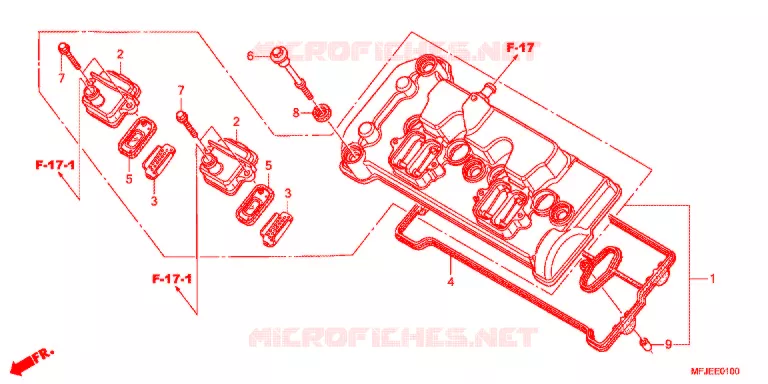 COUVRE CULASSE Honda MOTO 600 CBR 2012  CBR600RRC