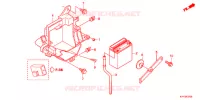 BATTERIE (1) pour Honda CB 125 RADIOS RUEADA de 2012