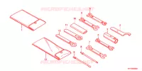 OUTIL pour Honda CB 125 RADIOS RUEADA de 2012