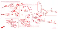 GUIDON   TE DE FOURCHE pour Honda CB1 125 RADIOS RUEADA de 2012