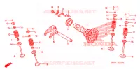 ARBRE A CAMES   SOUPAPE pour Honda CRF 250 X de 2012