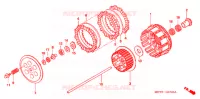 EMBRAYAGE pour Honda CRF 450 X de 2012