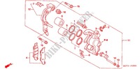 ETRIER DE FREIN AVANT pour Honda CRF 450 X de 2012