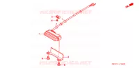 FEU ARRIERE pour Honda CRF 450 X de 2012