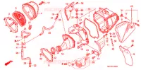 FILTRE A AIR pour Honda CRF 450 X de 2012
