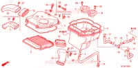 FILTRE A AIR pour Honda GL 1800 GOLD WING ABS AIRBAG NAVI de 2012
