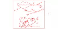 ALARME pour Honda GL 1800 GOLD WING ABS de 2012