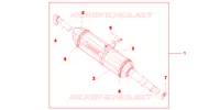 SILENCIEUX TITANE pour Honda INTEGRA 700 de 2012