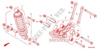 AMORTISSEUR ARRIERE pour Honda NC 700 INTEGRA de 2012