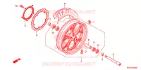 ROUE AVANT pour Honda INTEGRA 700 de 2012