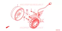 ALTERNATEUR pour Honda INTEGRA 700 de 2012
