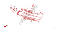 CHAINE DE DISTRIBUTION   TENDEUR pour Honda NC 700 ABS 35KW de 2012