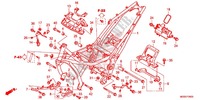 CADRE pour Honda NC 700 ABS 35KW de 2012