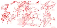 FEU ARRIERE pour Honda NC 700 ABS 35KW de 2012
