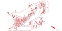 ETRIER DE FREIN AVANT (NC700S) pour Honda NC 700 35KW de 2012