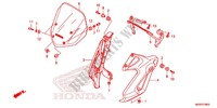 TETE DE FOURCHE pour Honda NC 700 35KW de 2012