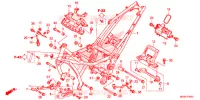 CADRE pour Honda NC 700 S de 2012