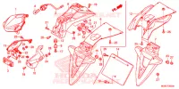 FEU ARRIERE pour Honda NC 700 ABS DCT 35KW de 2012