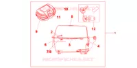 TOP CASE 45L pour Honda NC 700 X ABS 35KW de 2012