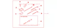 KIT FIXATION GPS pour Honda NC 700 X ABS 35KW de 2012