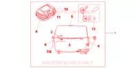 TOP CASE 45L pour Honda NC 700 X ABS 35KW de 2012