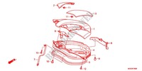 COUVERCLE DE COFFRE pour Honda NC 700 X 35KW de 2012