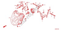 PHARE pour Honda NC 700 X 35KW de 2012