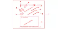 KIT FIXATION GPS pour Honda NC 700 X ABS DCT de 2012