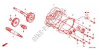 BOITE DE VITESSES pour Honda SH 125 TOP CASE BRONZE 4F de 2012